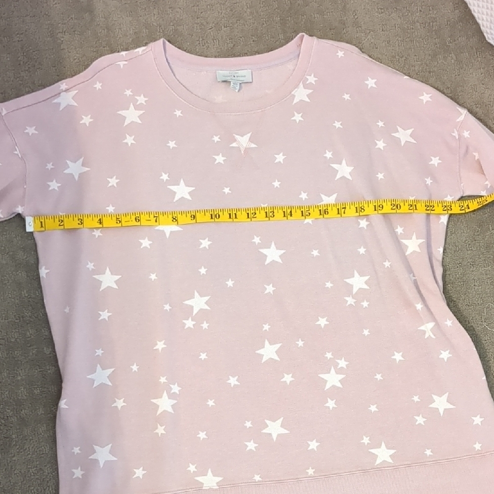 Pink Star Patterned Sweatshirt - Picture 6 of 8